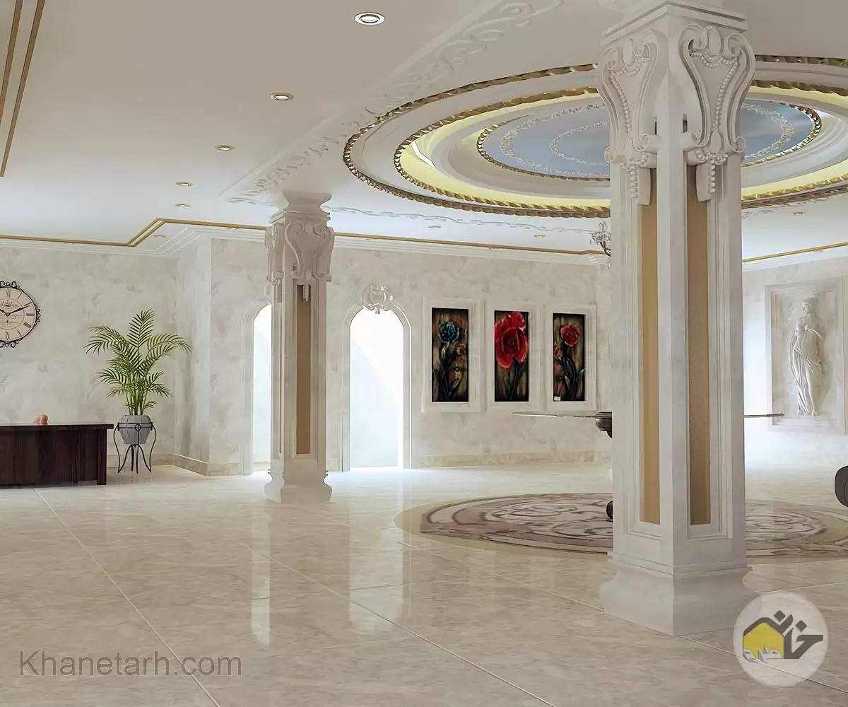 Decorate-the-middle-pillar-of-the-house-2