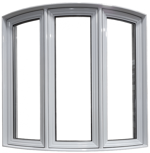 convex-upvc-window