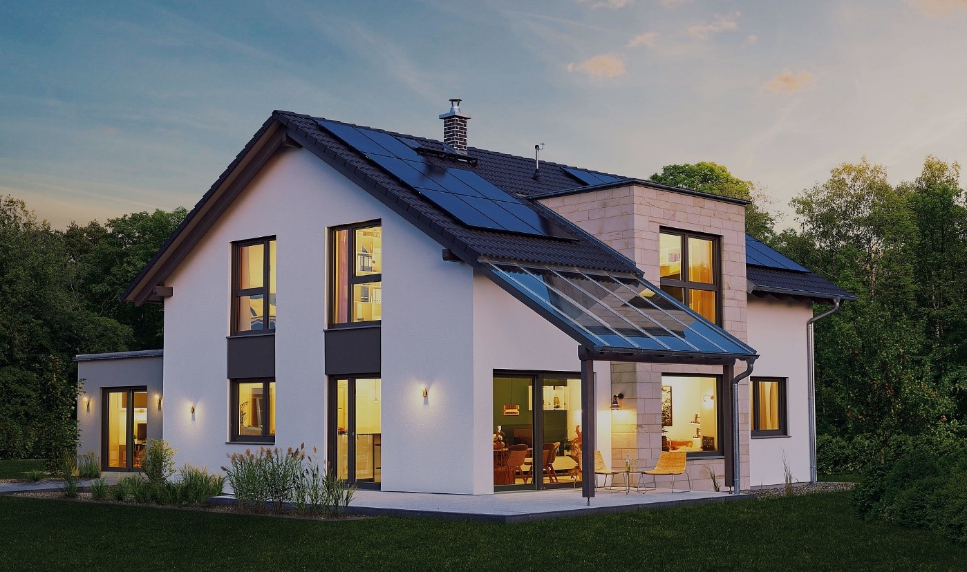 Prefabricated-villa-in-night-1