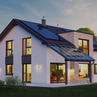 Prefabricated-villa-in-night-4